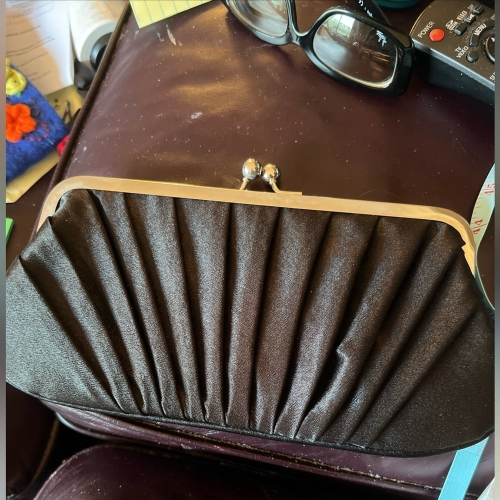 Bijoux Terner Little Black Clutch Shoulder Bag - Picture 3 of 14